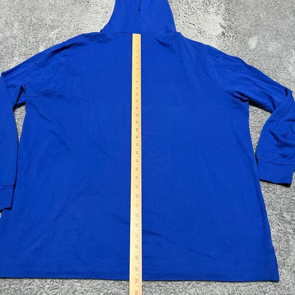 Polo Ralph Lauren Hoodie Mens XXL Big Pony Embroidered Rugby Henley Pullover - Picture 6 of 8